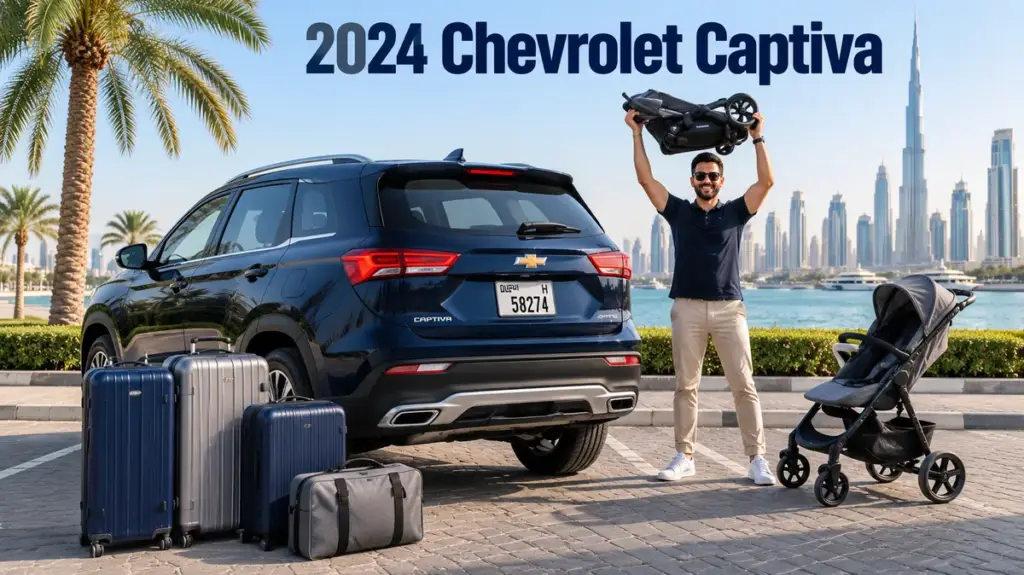 rent Chevrolet Captiva 2024 in dubai