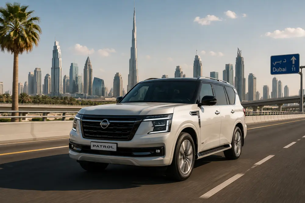 Nissan Patrol Platinum Rental car Dubai
