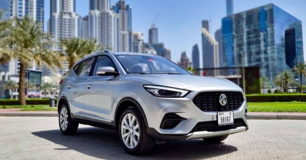 MG ZS In Dubai overview (what you are renting)