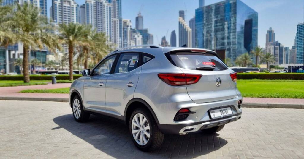MG ZS rental features that are important in Dubai