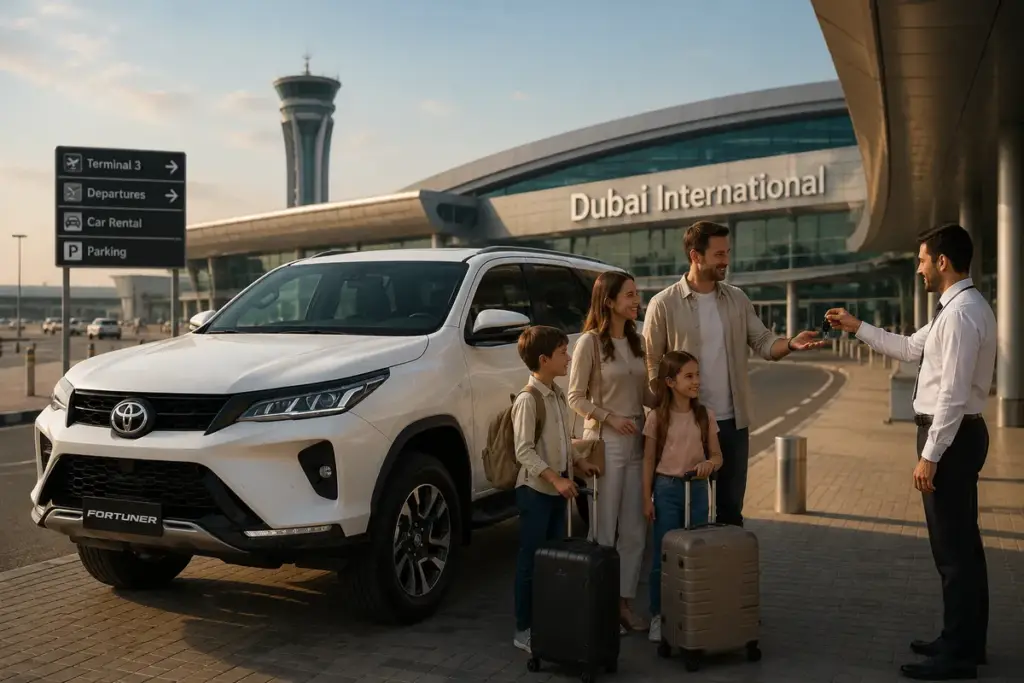 rent Toyota Fortuner 2025 dubai