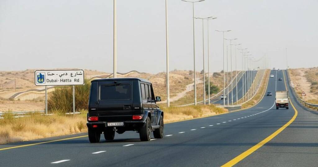 Dubai to Hatta Road Trip