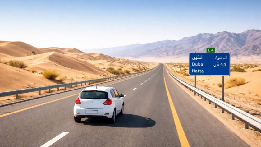 Dubai to Hatta Road Trip