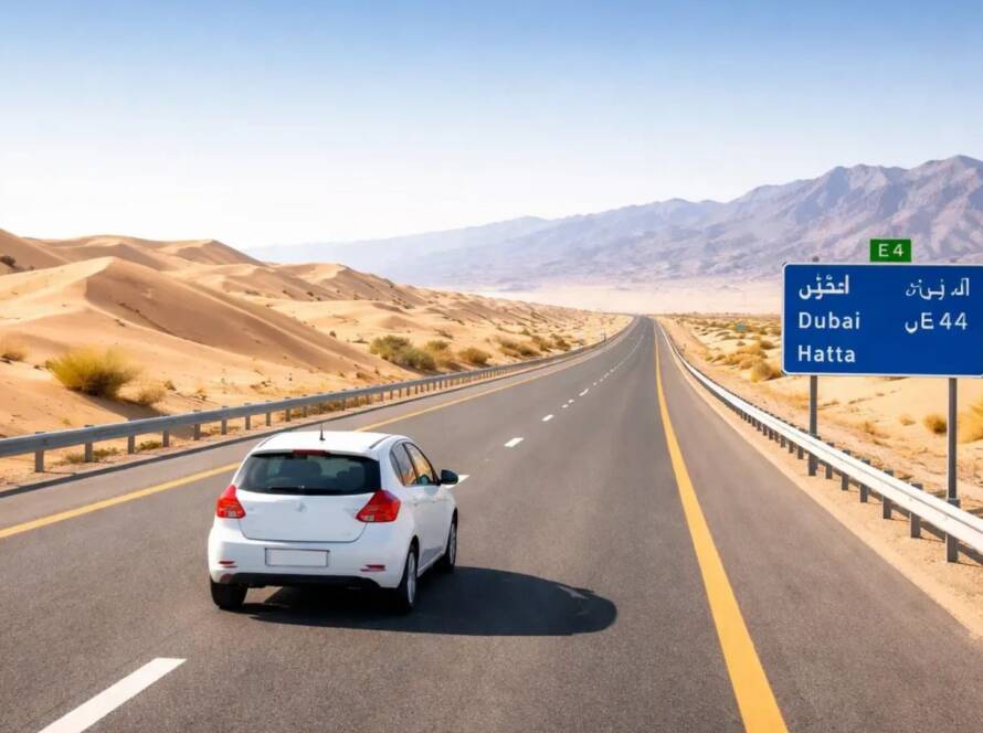 Dubai to Hatta Road Trip