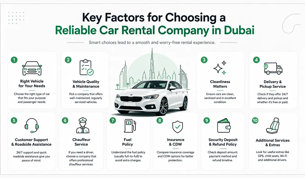 Choose the Best Car Rental in Dubai
