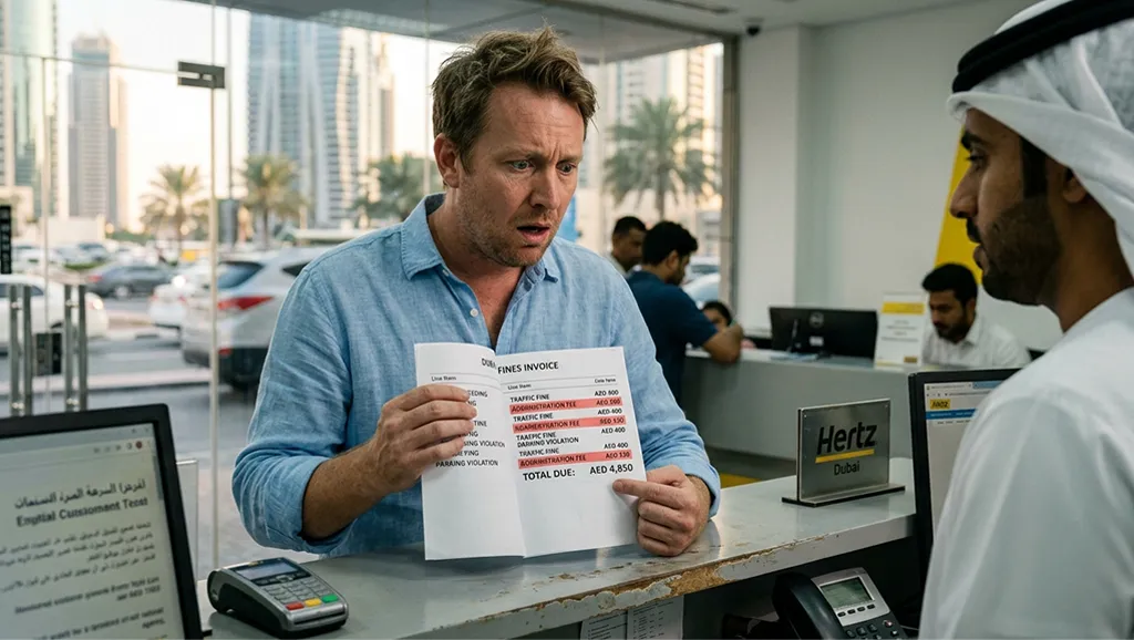 Dubai traffic fines check