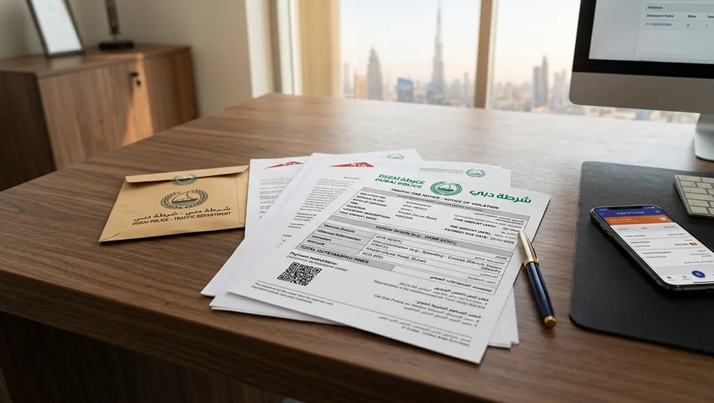 Dubai Police traffic fines