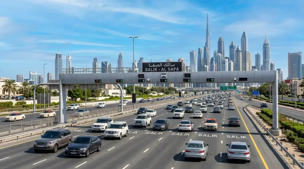Dubai toll system