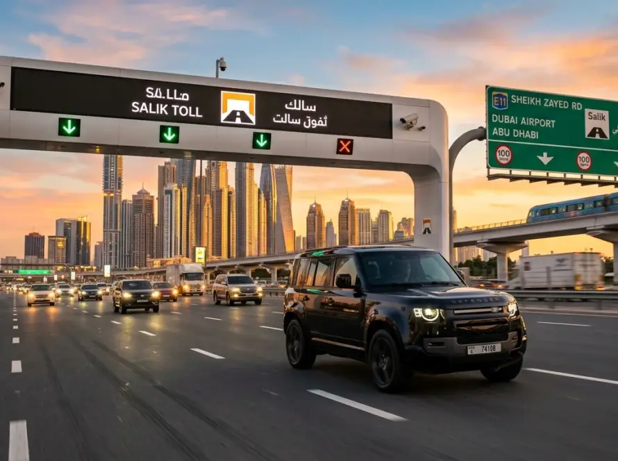 Who Pays Salik for Rental Cars in Dubai