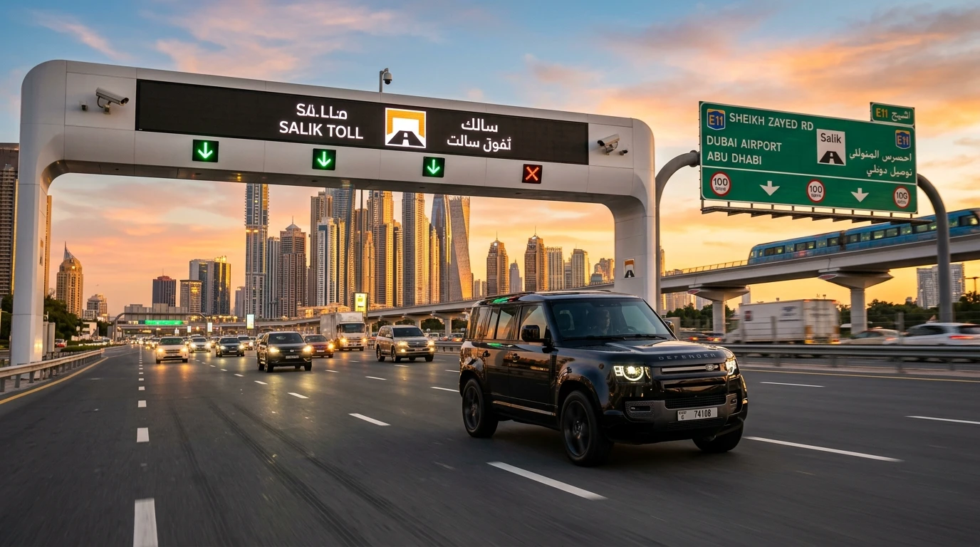 Who Pays Salik for Rental Cars in Dubai