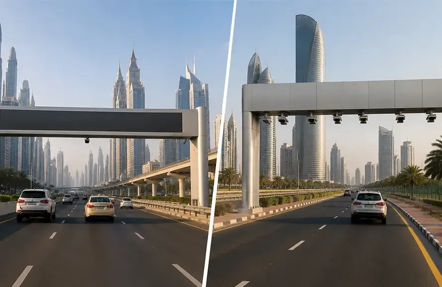 salik vs darb uae travel
