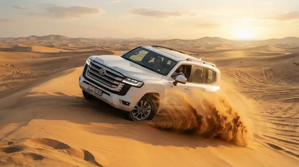 1. Toyota Land Cruiser 300 — The Dune King - top SUV for desert safari