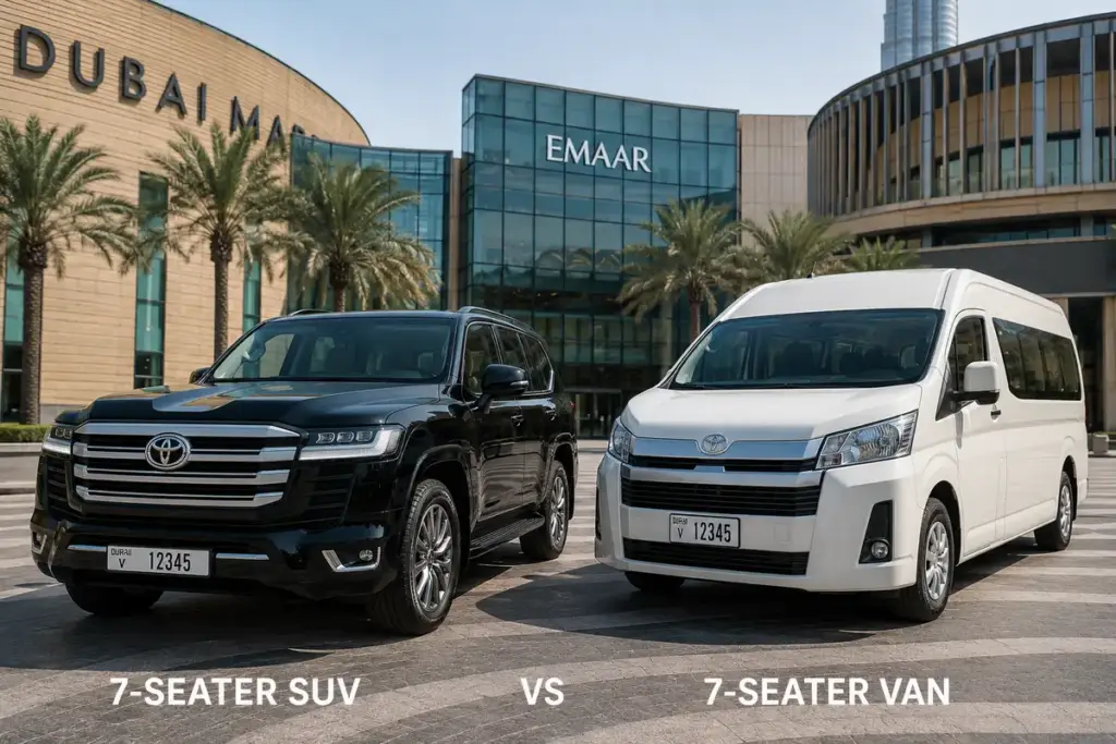 7-seater SUV vs 7-seater van