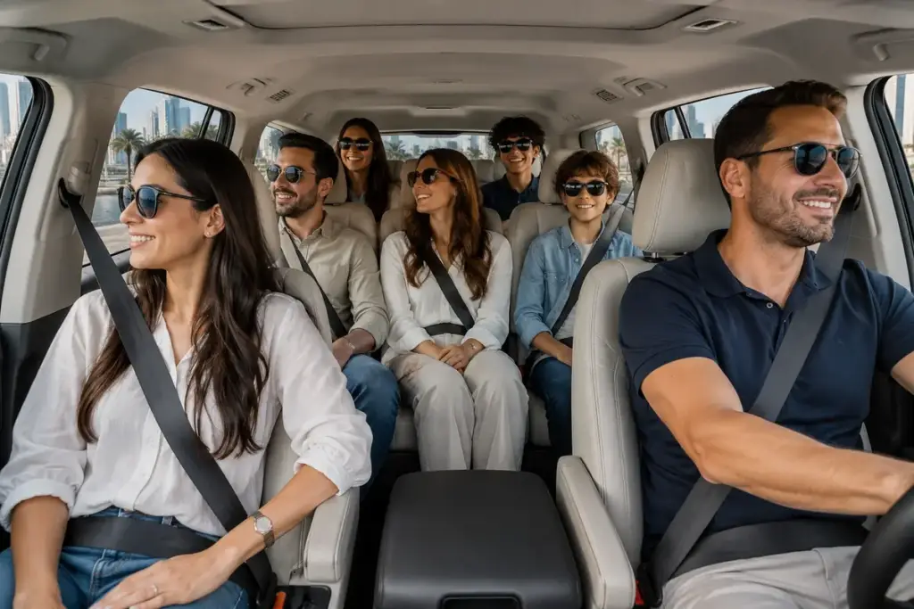 Best 7-seater SUV Dubai rental lineup