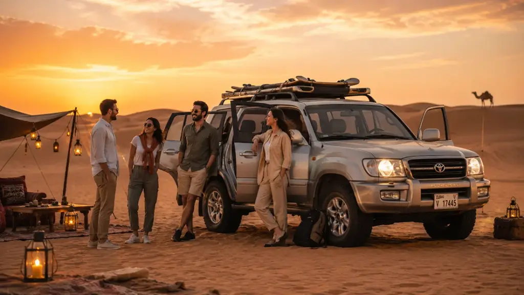 best 4WD SUV desert for rent in Dubai