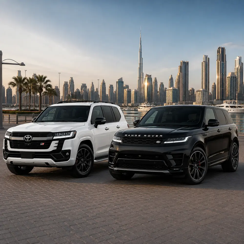 SUV Car Rental Dubai - DRC