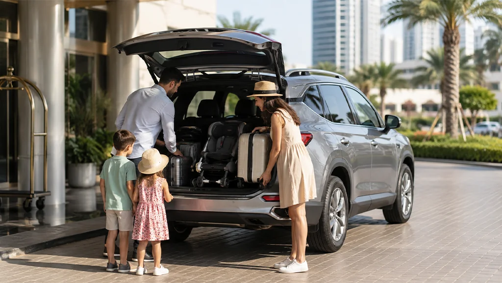 sedan vs SUV Dubai family