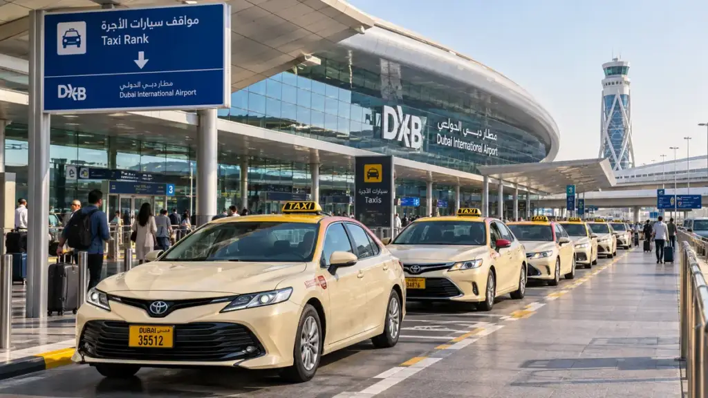 taxi rate in dubai - dubai airport taxi price