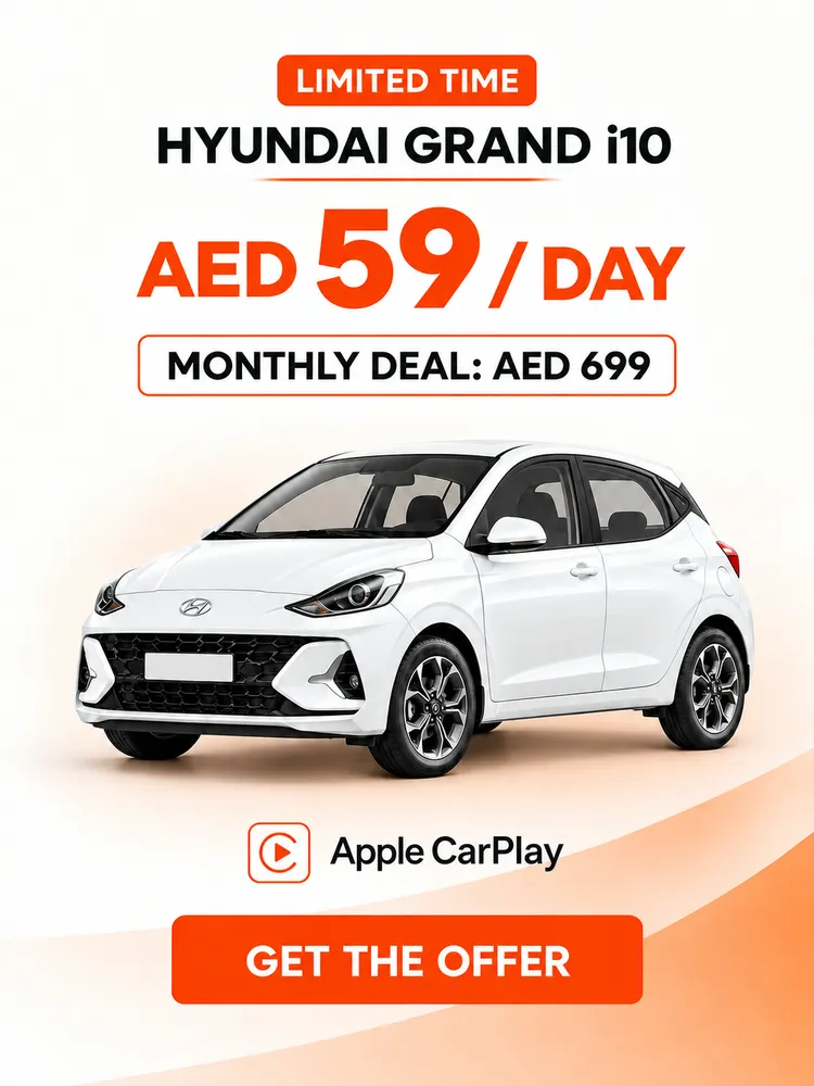 dubai rentla car offer